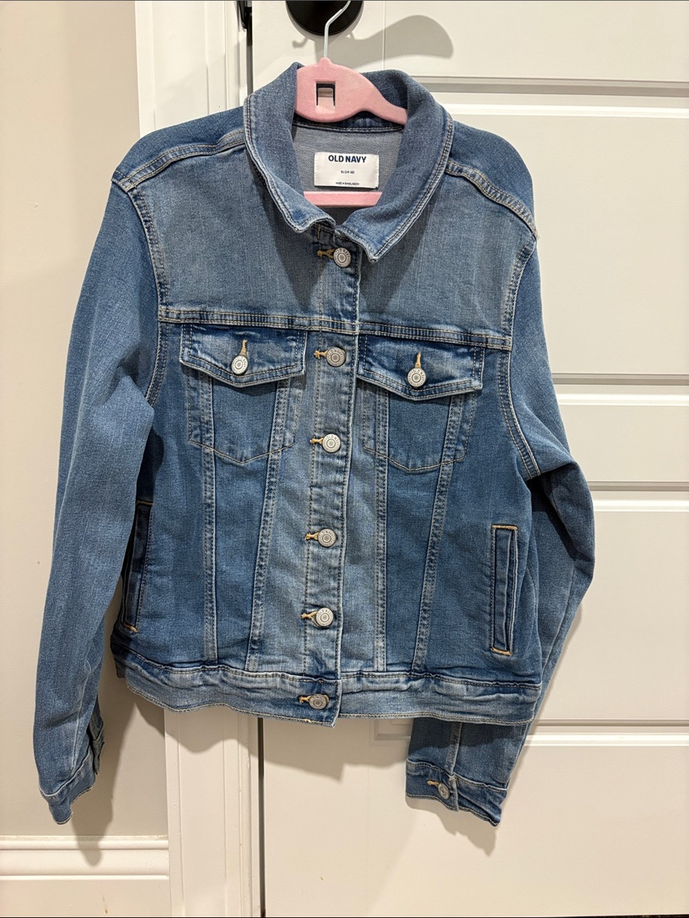 Old Navy Light Blue Denim Jacket - Picture 1 of 3